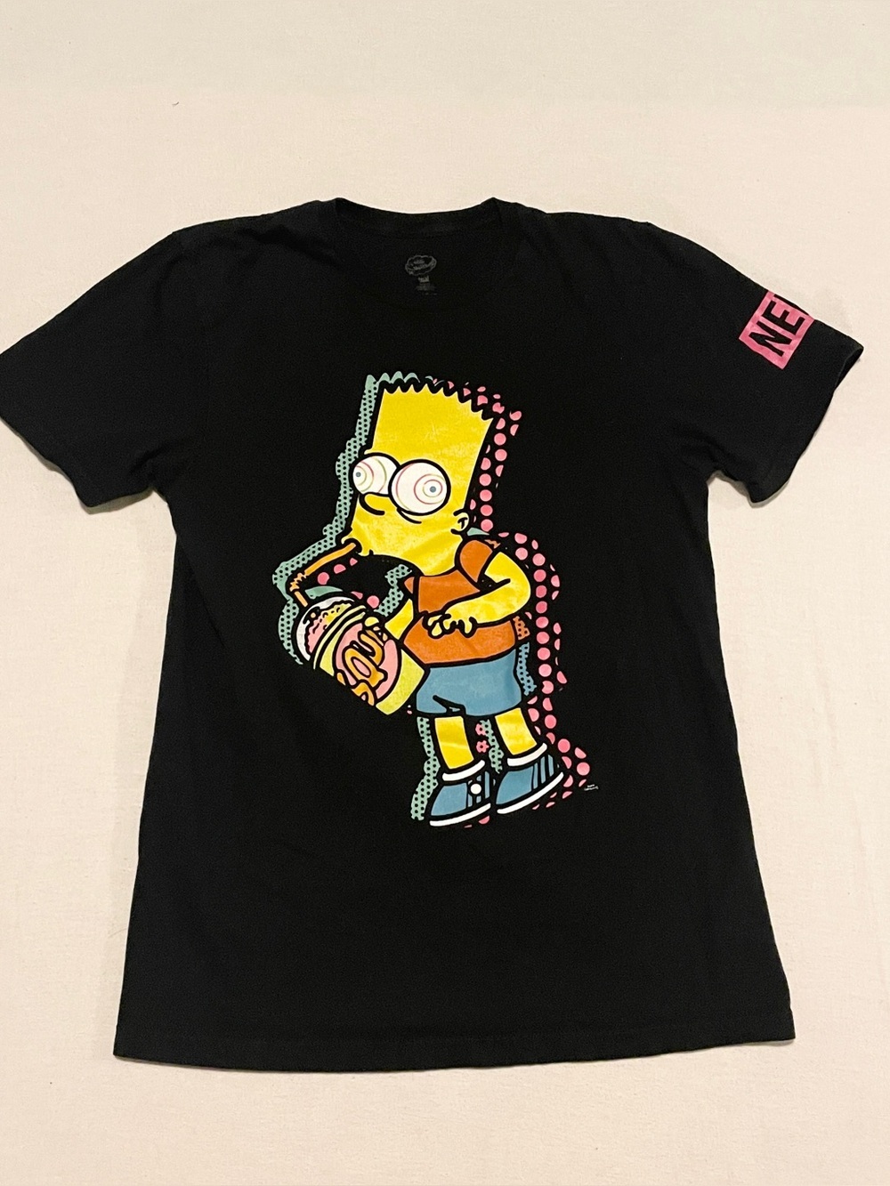 Neff x The Simpsons Bart All-Syrup Super Squishee Graphic Tee Small